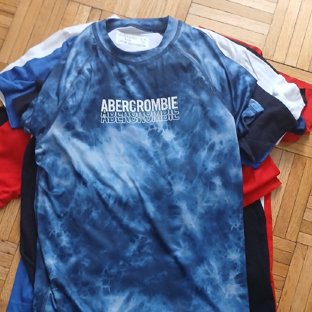 Abercrombie Kids Blue Swim Rashguards